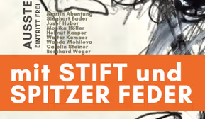 "Mit Stift und spitzer Feder". Zeichnung und Karikatur im Dialog.