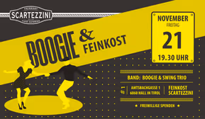 SCARTEZZINI Boogie & Feinkost