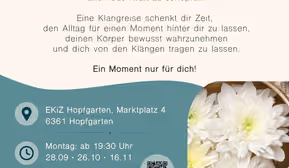 Klangreise – Zeit für dich