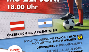 PUBLIC VIEWING | AUT vs. ARG | Fußball-Weltmeisterschaft