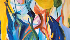 "Die bunte Welt" - Vernissage mit Erika Lendecke