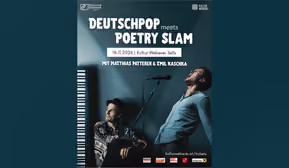 Patterer & Kaschka in der Weberei // Deutschpop meets Poetry Slam