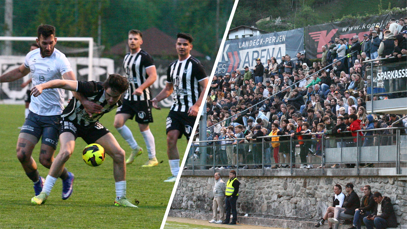 Landeck feierte vor 1000 Zuschauern Sieg im Talkessel-Derby gegen Zams