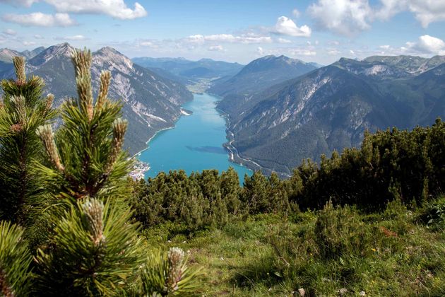 Bärenkopf mit Blickrichtung Achensee.