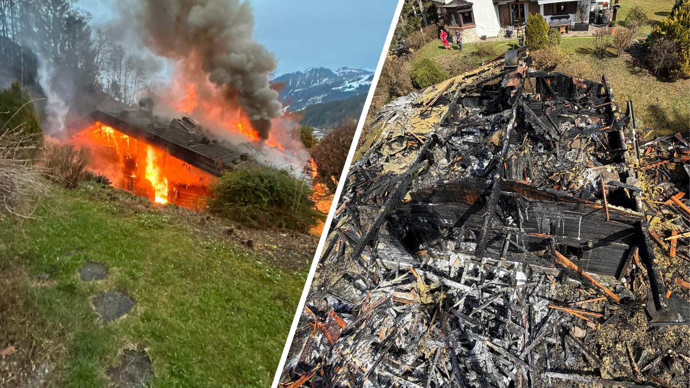 Wohnhaus  in Kitzbühel bei Brand komplett zerstört: 80-Jährige verlor Hab und Gut