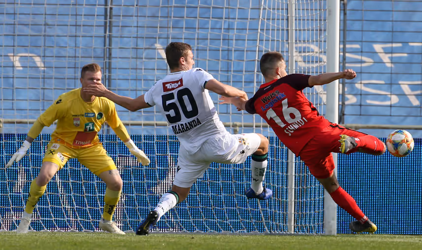 2:3-Niederlage gegen die Admira: Wacker stolpert Richtung Abstieg