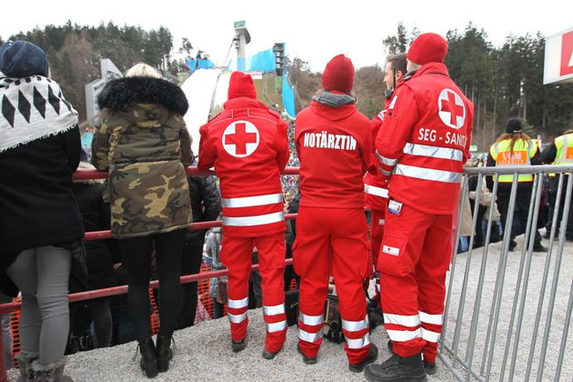 Ein ruhiger Wettkampftag: Die Rettung wurde lediglich zu kleineren Einsätzen gerufen.