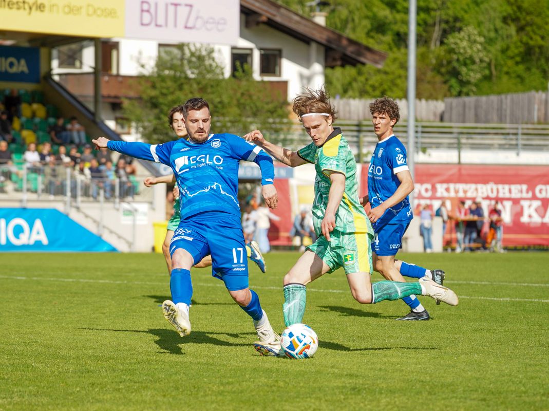 Kitzbühel feierte Derbyerfolg gegen Schwaz, Kufstein holte drei Rückstände auf