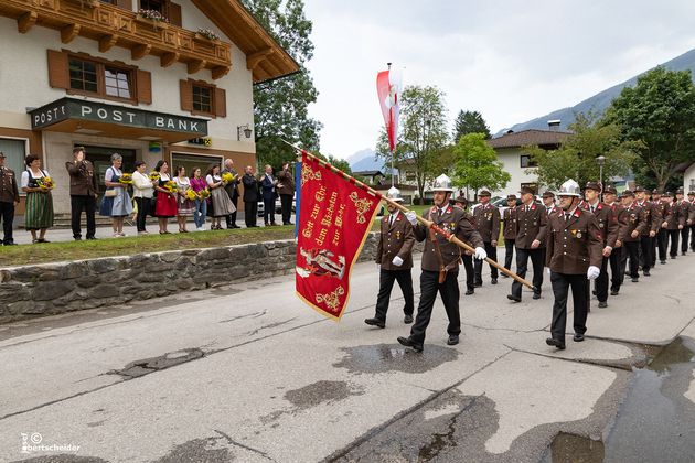 2025 07 19, Segnung Tanklöschfahrzeug  Feuerwehr Ainet, FF