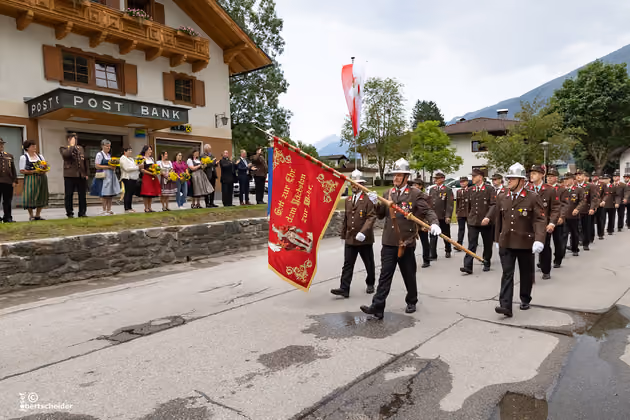 2025 07 19, Segnung Tanklöschfahrzeug  Feuerwehr Ainet, FF