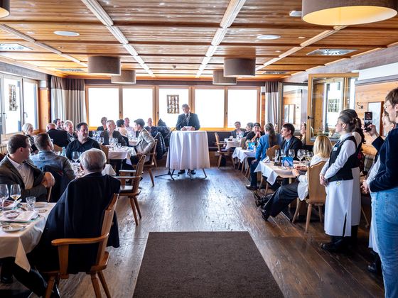 Tourismusschule Zell am Ziller beim Gipfel der Genüsse.