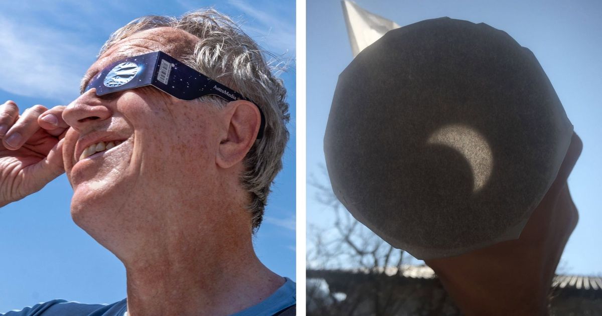 How to observe the solar eclipse without special glasses