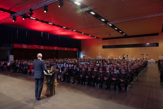LH Mattle bedankte sich bei allen Anwesenden.
 