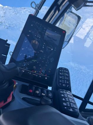 Auch die Technik hilft den Fahrern bei ihrer Arbeit.