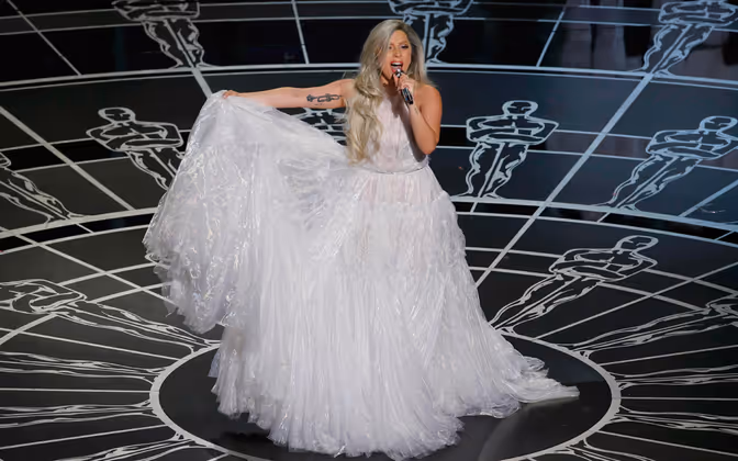 Lady Gaga und "The Sound of Music": Die Sängerin zeigte, dass sie eine gewaltige Stimme hat.
