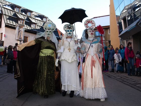 Weiberfasnacht in Imst.
