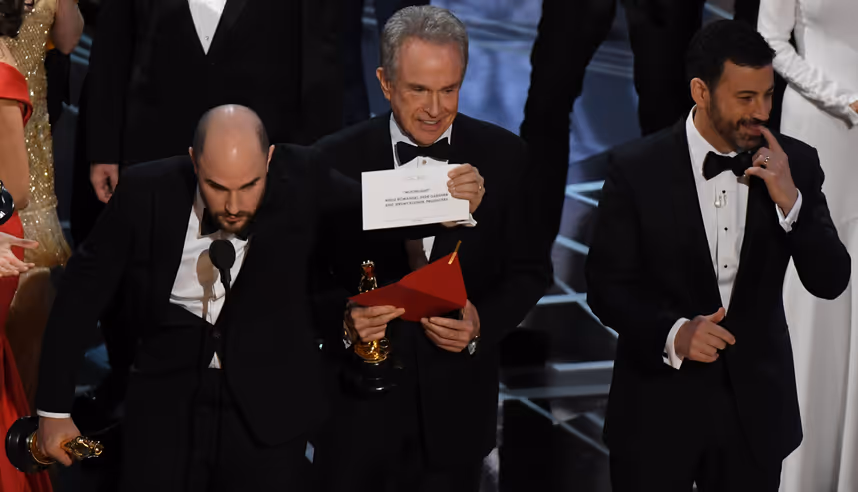 Der falsche Gewinner: Wie es zur Oscar-Panne kommen konnte