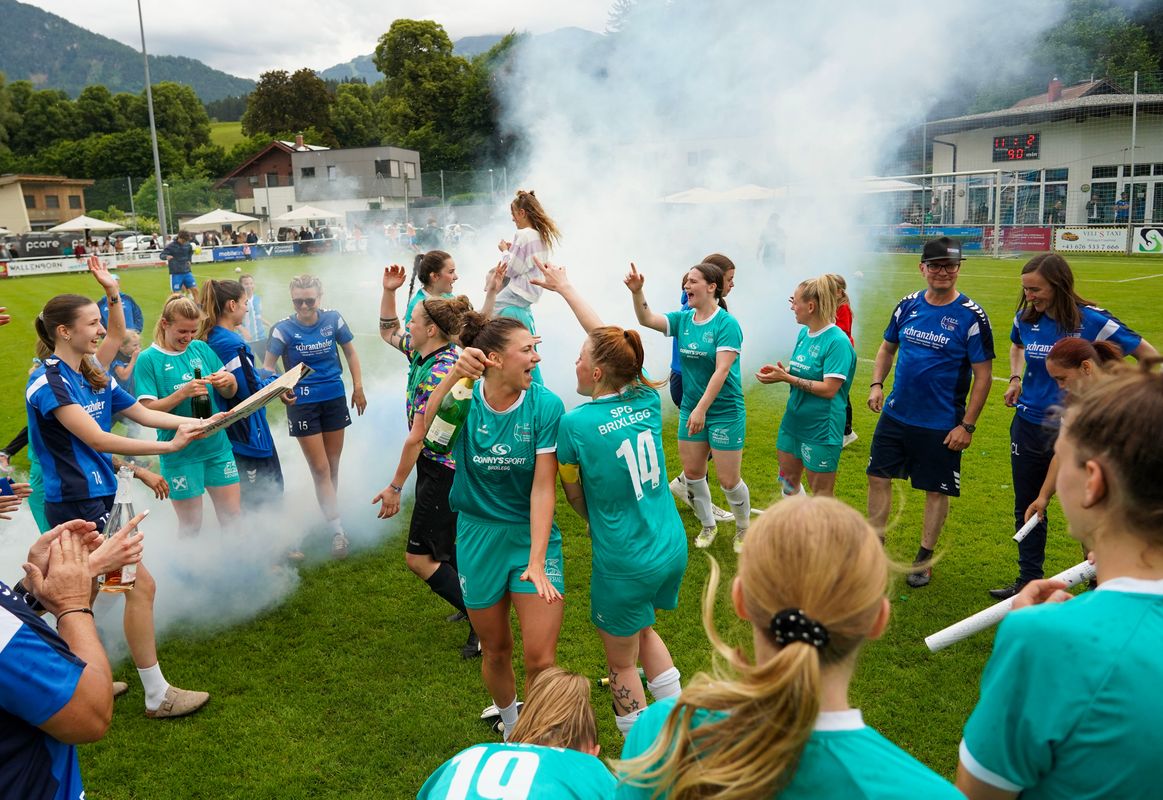 Doppelt hält besser: Frauen-Teams der SPG Alpbachtal feierte