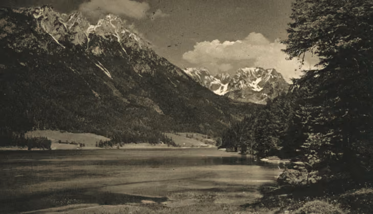 Hintersteinersee bei Scheffau (1925).