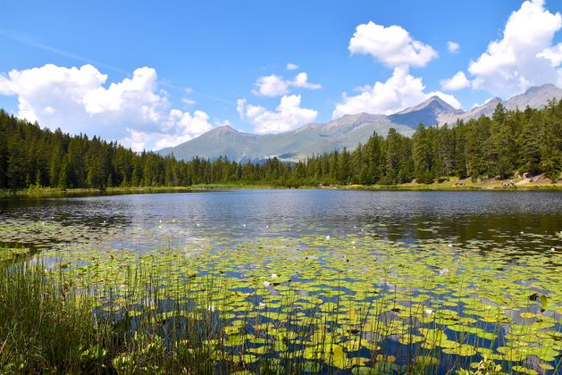 Schwarzer See in Nauders.