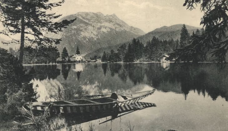 Der Leutascher See (von 1924).