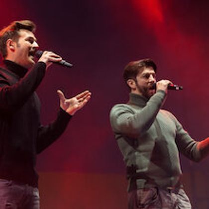 Das Duo Pizzera & Jaus.