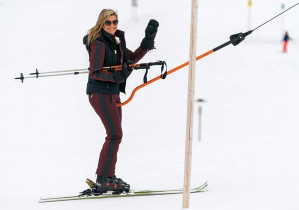 Königin Maxima wagte schon eine erste Fahrt.