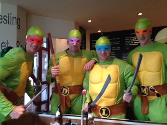 Die Ninja Turtles von Innsbruck.