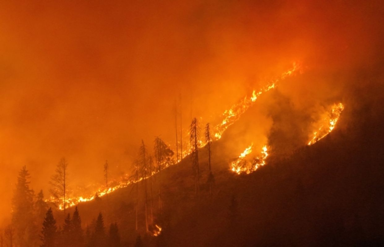 Kein Ende von Waldbrand im Kärntner Lesachtal in Sicht
