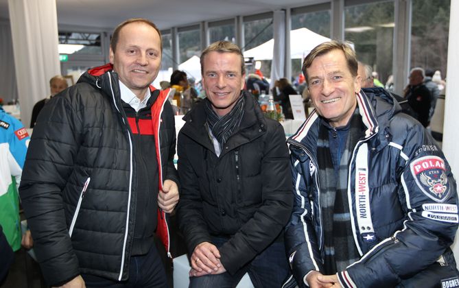LHStv. Josef Geisler, Vize-BM Christoph Kaufmann, TFV-Präsident Josef Geisler und ...