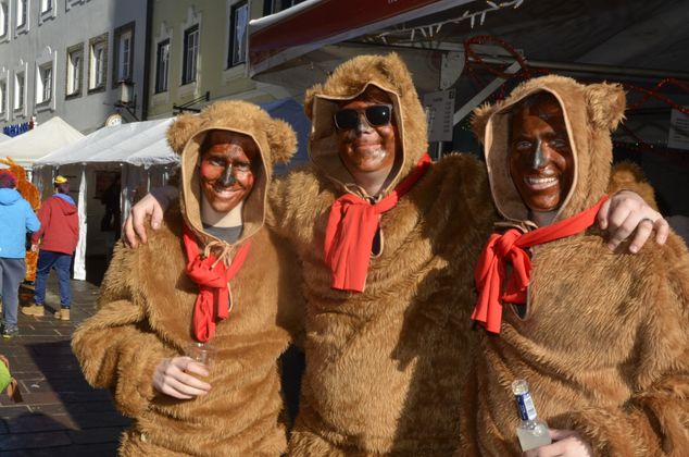 Unsinniger Donnerstag in Schwaz.
