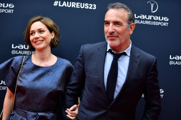 Eisläuferin Nathalie Pechalat und Schauspieler Jean Dujardin.