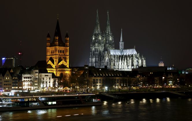 Der Kölner Dom.