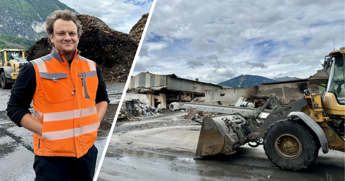 After fire in waste disposal center: Burnt-out ruins must be cleared ...