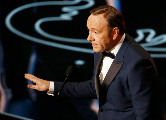 Kevin Spacey gehörte zu den "Presentern" der Gala.