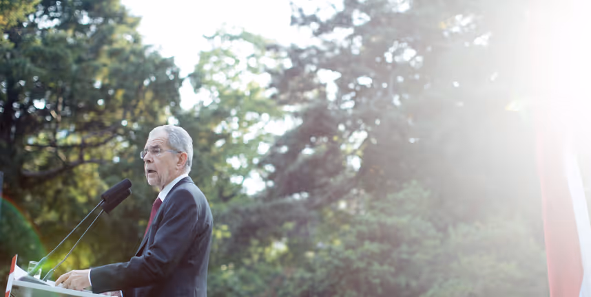 Van der Bellen: „Es sind zwei Hälften, die Österreich ausmachen“