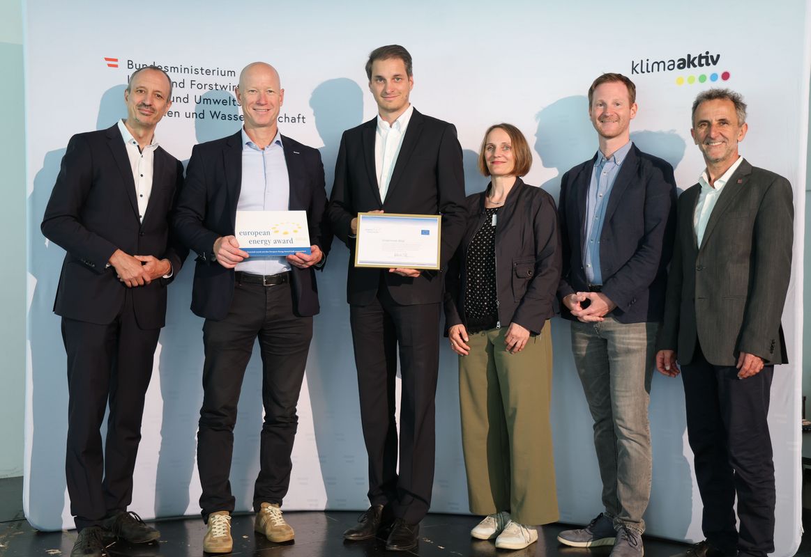 Wörgl holte sich erneut den European Energy Award in Gold