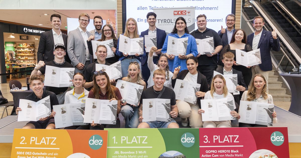 TyrolSkills: Maximilian Rauch aus Kaltenbach ist Tirols größtes ...