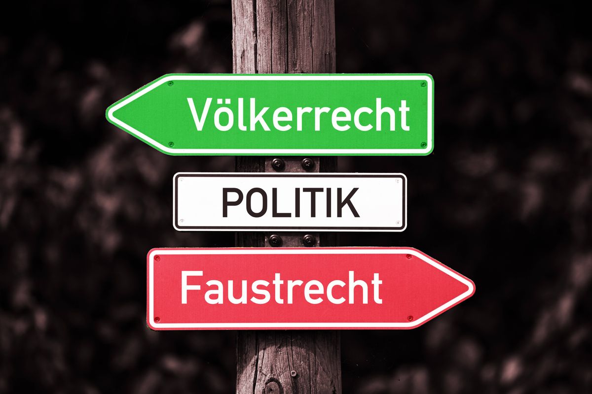 Missachtung internationaler Regeln bringt die Weltordnung zu