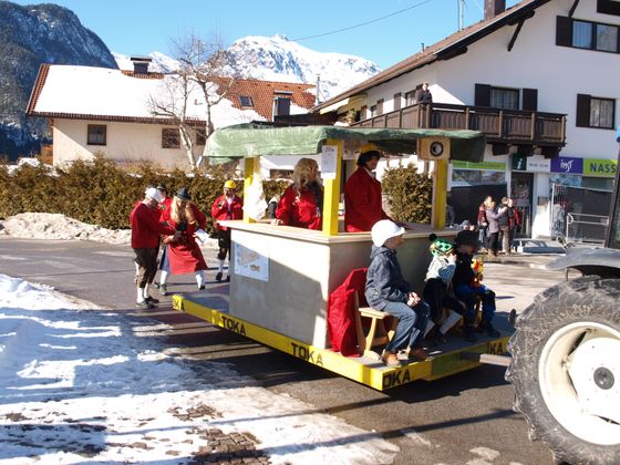 Wilde Fasnacht in Nassereith.
