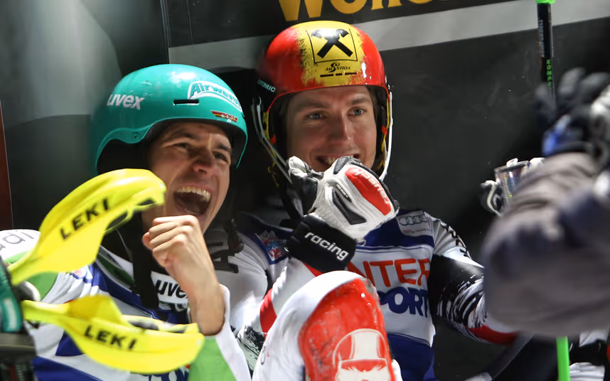 Auch auf weicher Piste liegt die Freundschaft auf Eis