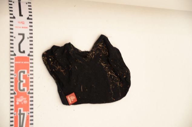 Auch eine Sturmhaube der Marke "Löffler" wurde sichergestellt.