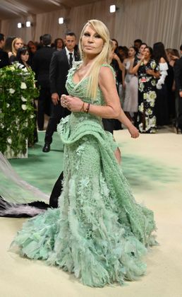 Modeschöpferin Donatella Versace.