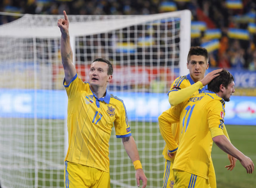 Ukraine machte Schritt in Richtung Fußball-EM 2016
