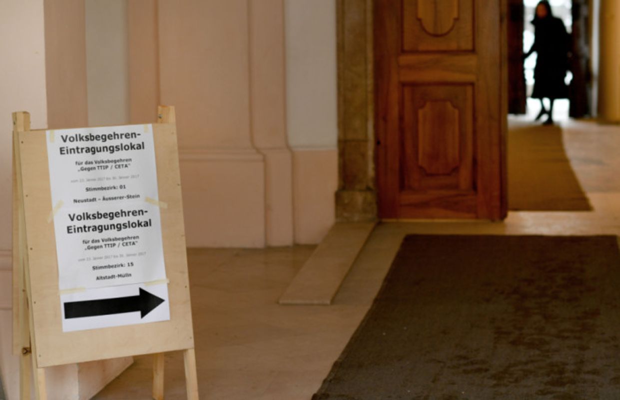 Fünf Volksbegehren starten am Montag