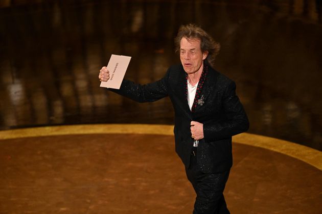 Sogar Mick Jagger war anwesend und verkünderte die Gewinner für den „Besten Song“.