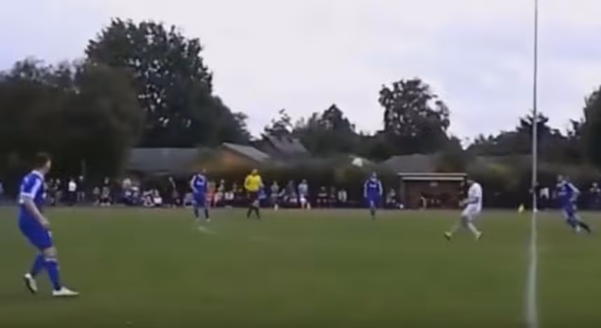 Ausschuss, volley, Traumtor! Kicker trifft von der Mittellinie