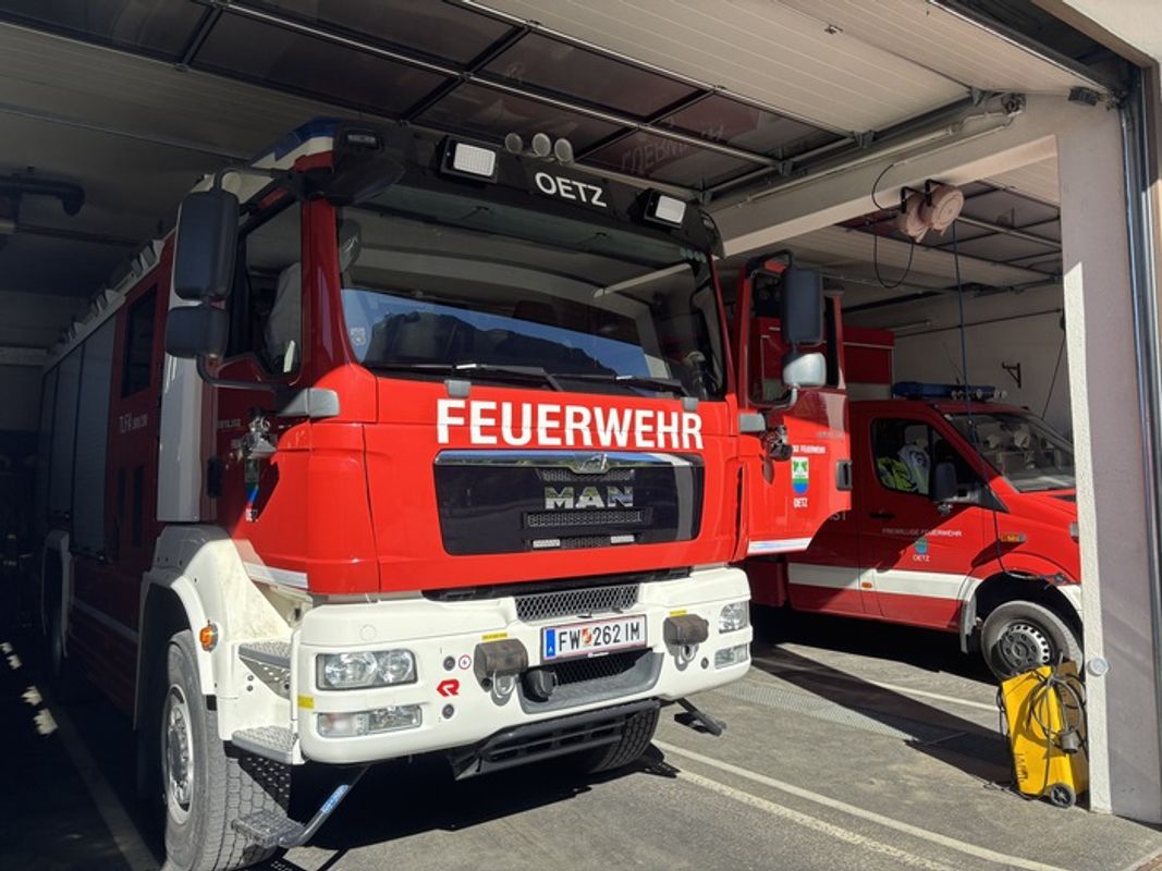 Brand unterhalb des Spieljochs im Zillertal, vier Feuerwehren im Einsatz