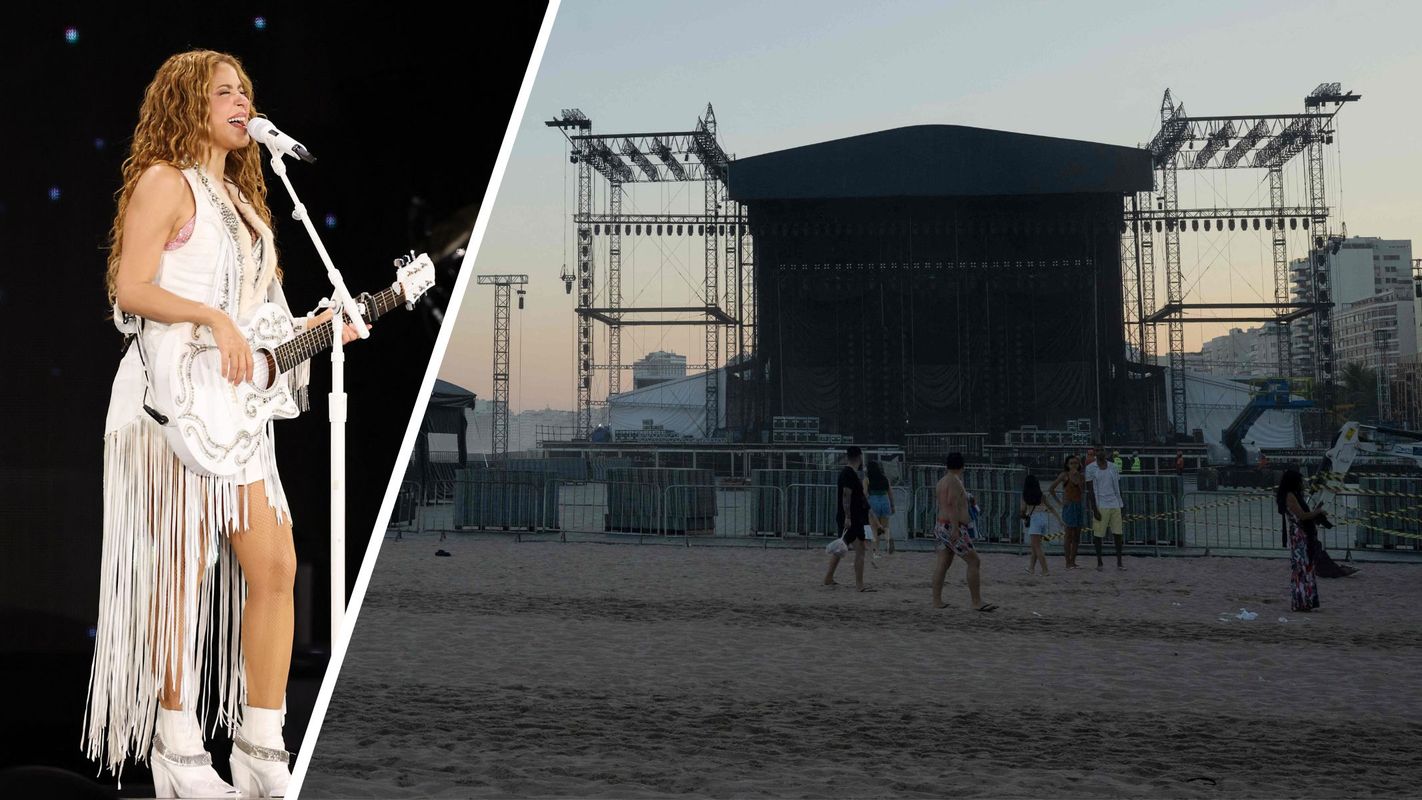 Todesfall bei Bühnenaufbau überschattet Mega-Konzert von Shakira in Rio