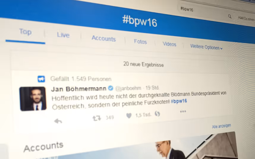 63.528 Tweets am Wahltag: Die Stichwahl auf Twitter